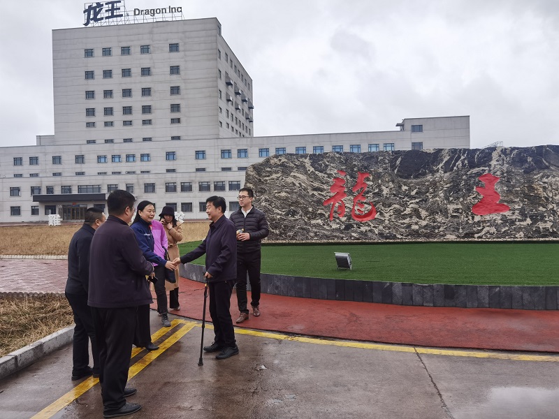 岳氏集團董事長岳平安一行考察綏化大豆深加工產業