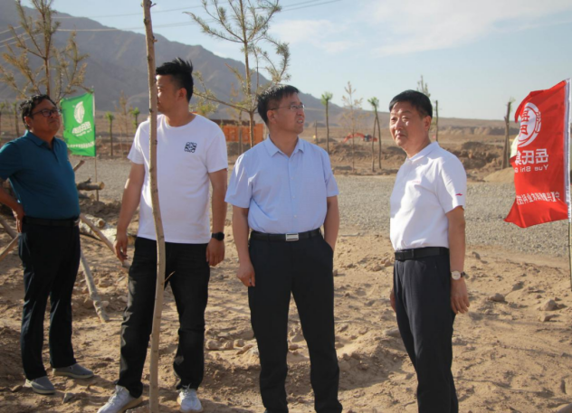 惠農區副區長劉占強蒞臨寧夏興康恒潤農業科技發展有限公司調研指導