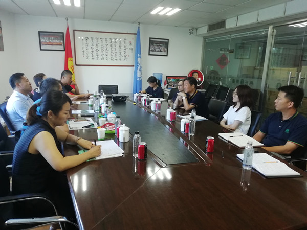 雙塔區鳳凰山管委會主任劉振福一行訪問岳氏