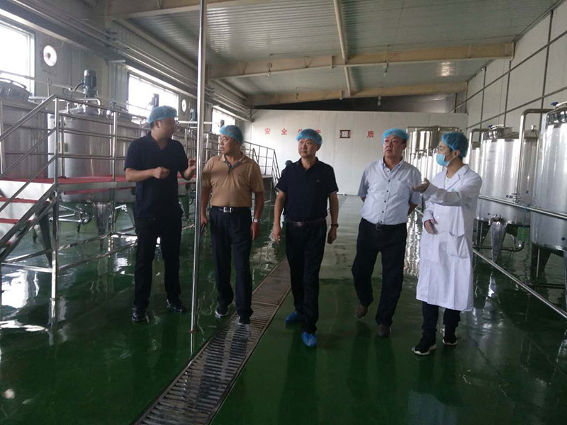 寧夏農牧廳農產品加工局局長郭德寶蒞臨寧夏岳氏集團調研