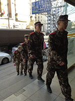 岳氏集團順利交付天安門國旗護衛隊定制制服